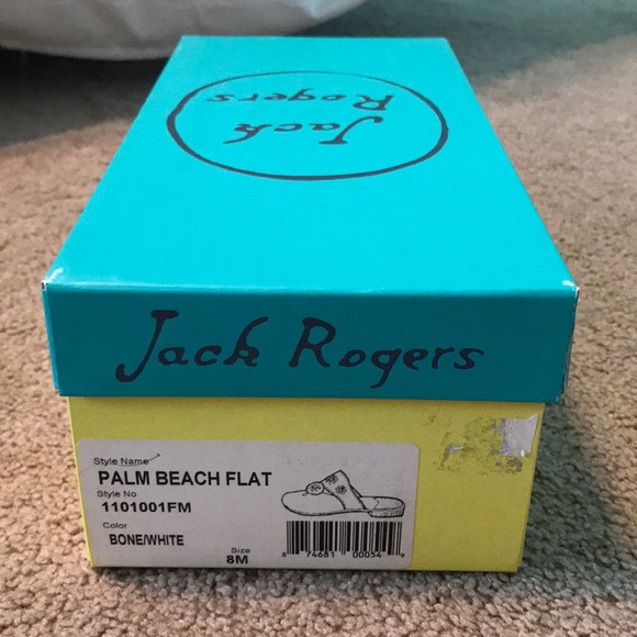 Bone/white Jack Rogers Sandals - Picture 4 of 4